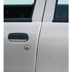 2x Paar transparenter Türkantenschutz-Dichtungen