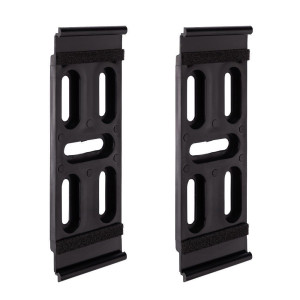 Kennzeichenhalter Snapclick schwarze (2 Stück)
