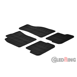 Gummimatten für Audi A6 Limuzina