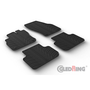 Gummimatten für Audi Q3 (avtomatik & manual)
