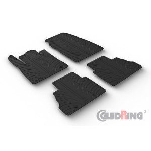 Gummimatten für Ford Tourneo Courier (Mini Van, passenger, automatic)