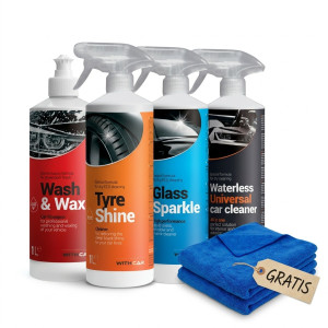 Withcar PRO Detailer KIT - 4x professionelle Reinigungsmittel für eine vollständige Reinigung