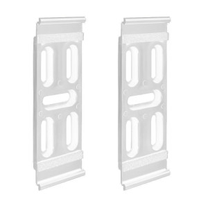 Kennzeichenhalter Snapclick transparent (2 Stück)