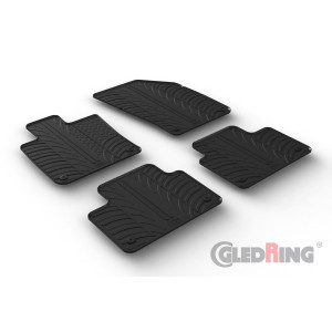 Gummimatten für Volvo V60/S60