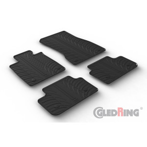 Gummimatten für BMW 5 (G60/G61, automatic)