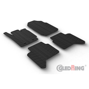 Gummimatten für Ford FORD RANGER DOUBLE CABIN / RAPTOR (automatic / only diesel)