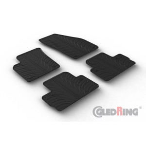 Gummimatten für Volvo C30 manual